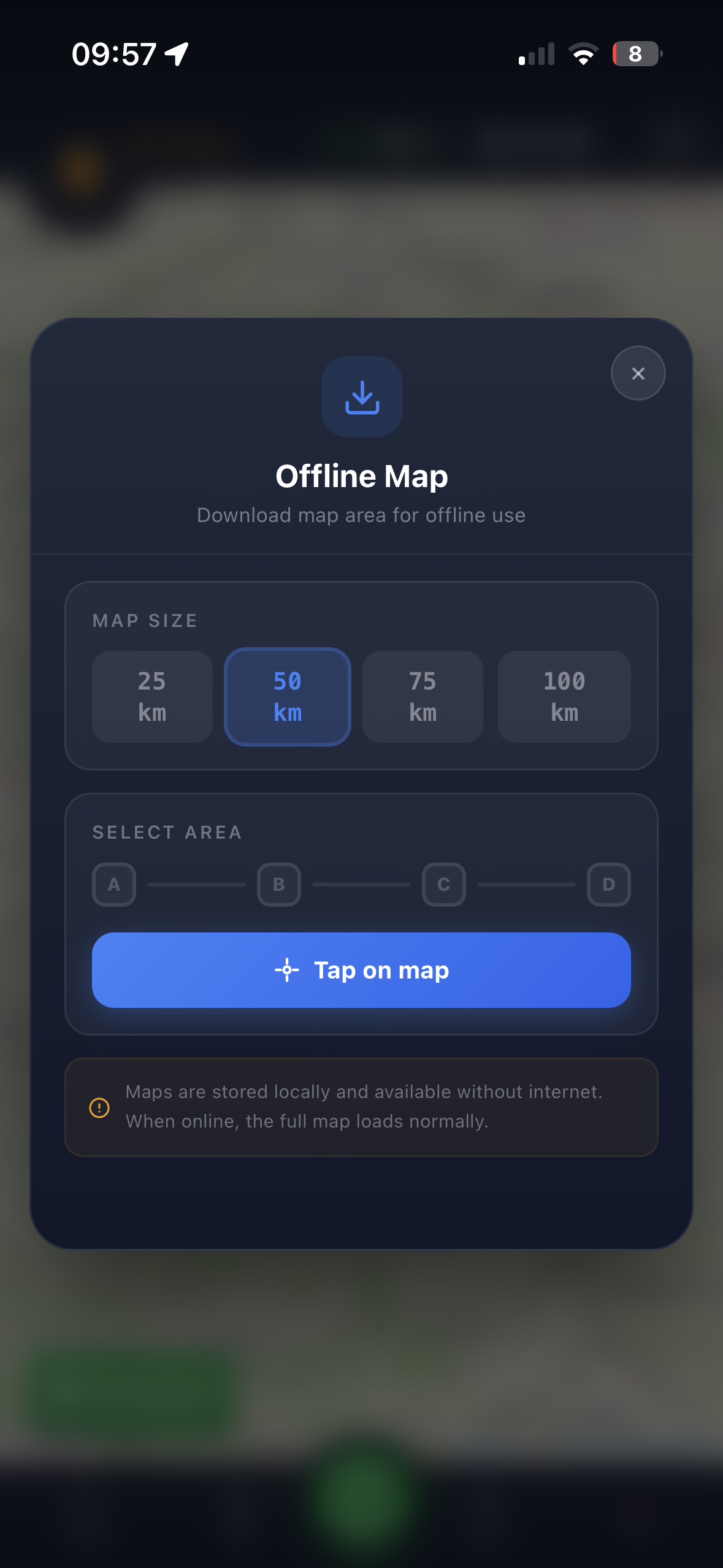 Karten Offline Download